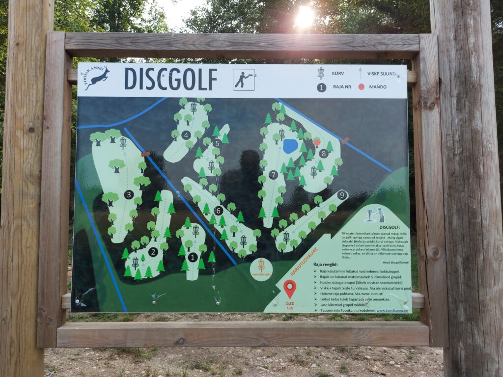 Discgolf Kesk-Eestis Järvamaal_Toosikannu