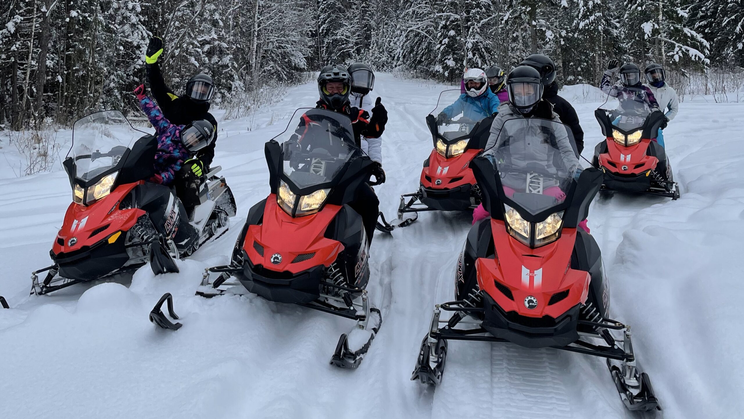 Activities in Estonia_Snowmobiling at Toosikannu