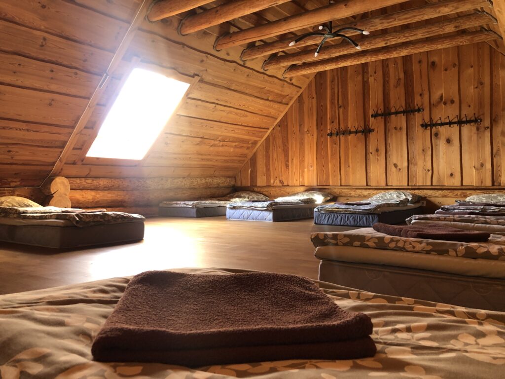 Russian sauna and accommodation on attic_Toosikannu
