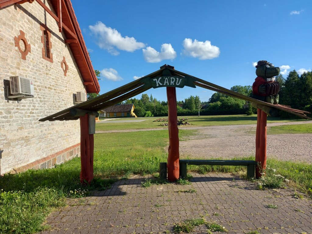 Stroller museum at Käru Railway station