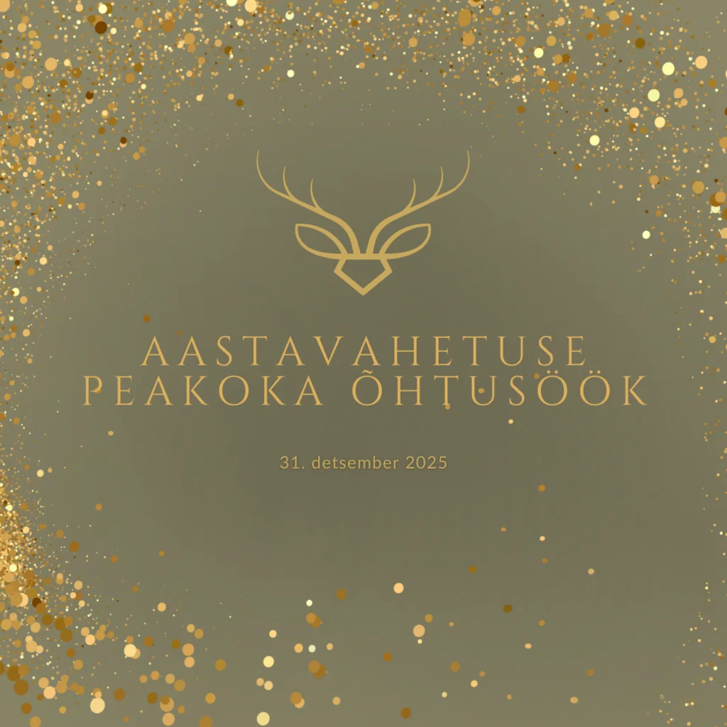 Aastavahetus pidulik õhtusöök