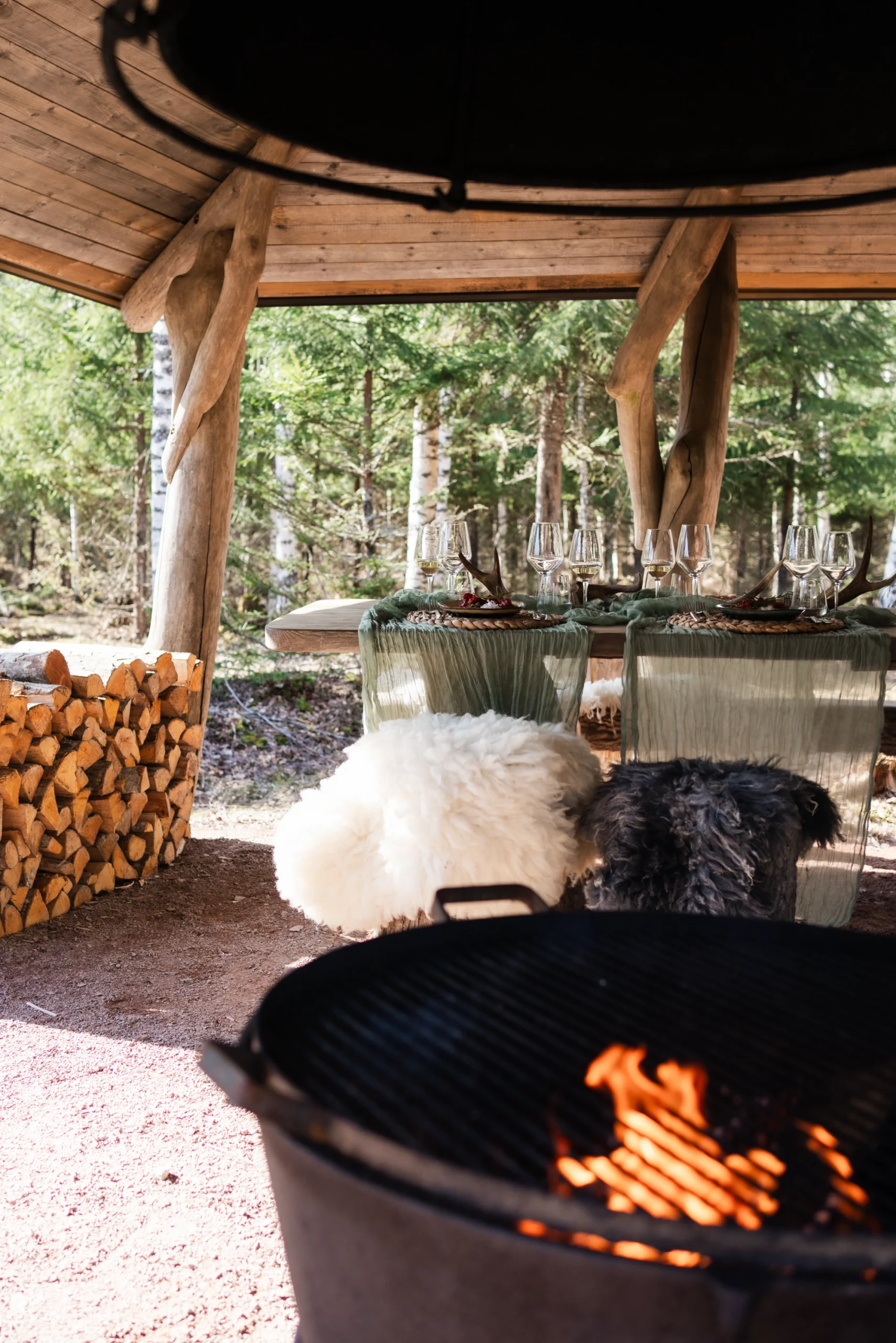 Metsagurmee Toosikannu Looduspargis elamustoitlustus