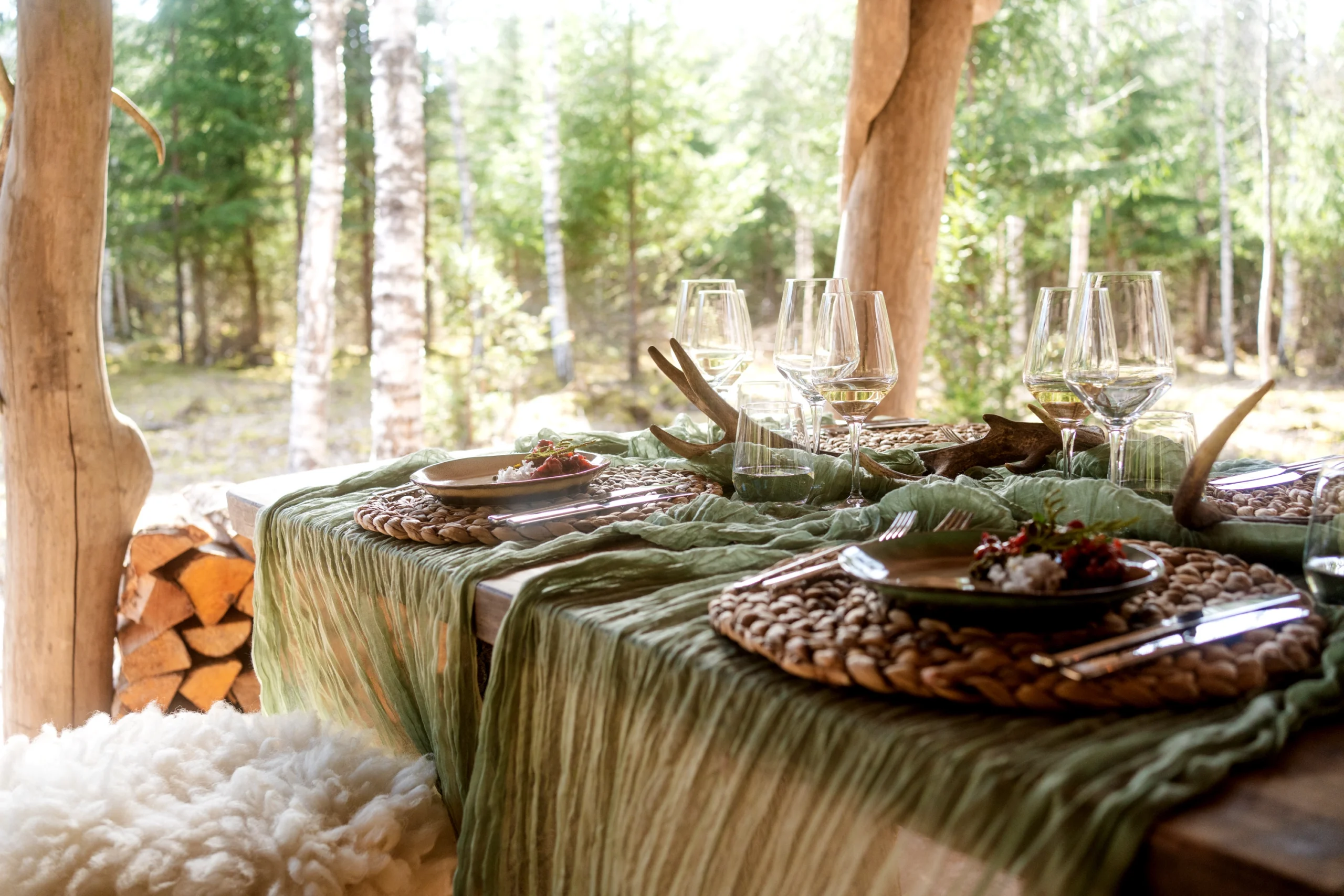 Metsagurmee Toosikannu Looduspargis elamustoitlustus